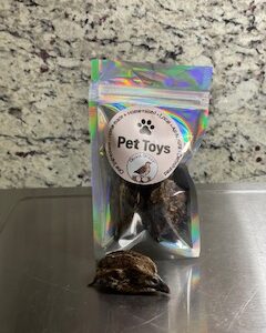 Feathered Heads, Dehydrated Pet Toy