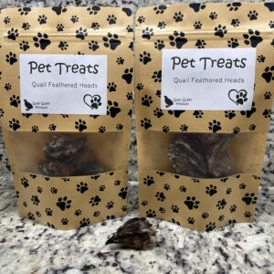 Feathered Heads, Dehydrated Pet Toy